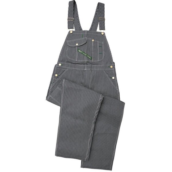 Key Key Denim Bib Overalls Hickory Stripe Rigid 273.47 50W 30L Zoro